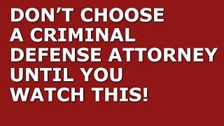 How to Find a Good Criminal Defense Attorney | Step-by-Step Guide