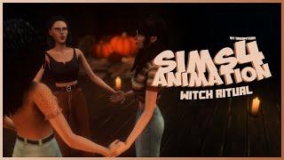 [The Sims 4] Witch ritual animations| Ведьминский ритул (Download)