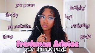 FRESHMAN ADVICE / BACK TO SCHOOL TIPS | *ur guide to surviving freshman year*