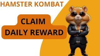 How To Claim Daily Reward On Hamster Kombat