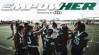 Girls Flag Football Takes Off: New York Jets Launch First Travel Team | All-Access | EmpowHER