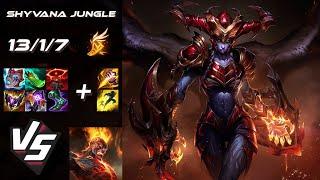 JUNGLE Shyvana vs Brand - EU Grandmaster Patch 14.16