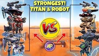  BEST FATHER SON ( ROBOT - TITAN ) DUO TOURNAMENT! || WAR ROBOTS SHORTS WR ||