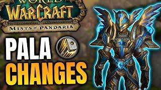 Paladin Changes in Mists of Pandaria Classic