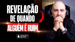 REVELAÇÃO DE QUANDO ALGUÉM É RUIM PERTO DE VOCÊ - Profeta Vinicius Iracet