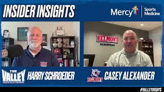 Insider Insights with Harry Schroeder featuring Casey Alexander of Belmont Feb. 5