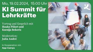 KI-Summit für Lehrkräfte 2024