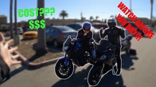 What you need to know before you buy a motorcycle...(From a new rider)|BMW S1000RR, FZ-07, YAMAHA R3