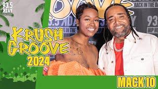 Mack 10 Exclusive Backstage Interview At Krush Groove 2024 With Ms. Corrie Renee