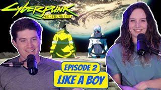 Lucy and David: Dynamic Duo | Cyberpunk Edgerunners Married Reaction | Ep 1x2, "Like A Boy"