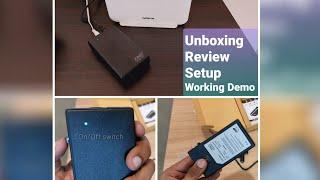 Mini UPS Unboxing Review and Setup - Zinq Technologies ZQ-6600 12V UPS for Router | Zinq UPS Review