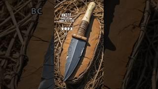 The art of making knives across the times, illustrated by the AI #Evolution #ai #art #history