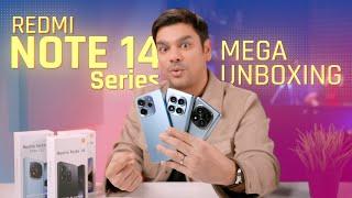 Redmi Note 14 Series Mega Unboxing | What’s New?