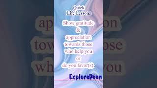 Quick Life Lessons | #life #islam #islamicstatus #lifelessons #islamicshorts #english #informative