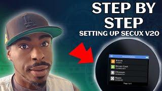 SecuX V20 Hardware Wallet Set Up Guide: STEP BY STEP 