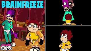 FNF: BRAINFREEZE // Vs Fanboy & Chum Chum // +Lyrics-Cutscene █ Friday Night Funkin' █