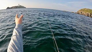 Headland Bass Fishing Cornwall