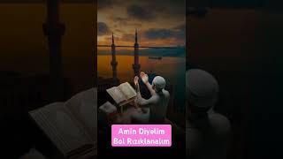 Amin Diyelim yer gök dua üstüne kurulmuştur.Gönülden duayı ALLAH'Ü Teâlâ geri çevirmez /beğen-paylaş