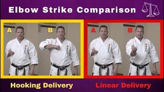 Elbow Strike Comparison - Kanshiwa Kata