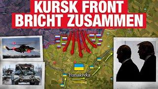 Kursk-Front scheint einzubrechen - Russen kommen durch Tunnel in Sudzha an. Frontbericht 08.03.2025