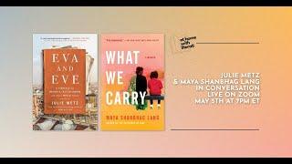 At Home with Literati: Julie Metz & Maya Shanbhag Lang