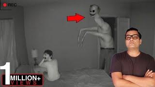 दिल दहला देने वाली भूतिया वीडियो - His Imaginary Friend ATE him - Real Ghost Caught on CCTV camera