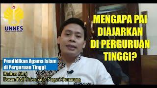 Pengantar Pendidikan Agama Islam (PAI) di Perguruan Tinggi (1)