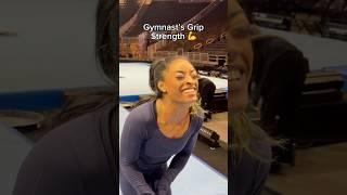 Gymnast grip strength challenge #sports #gymnastics #gymnast #olympics #goldoveramericatour #sport