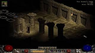 Diablo 2 - Stafe Bow Skills Amazon vs Duriel | The Fury Within