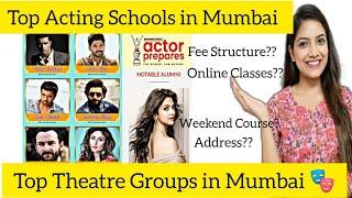 Top Acting Institute and Theatre Groups in Mumbai with fee structure| Full details | Laxmi Kushwaha