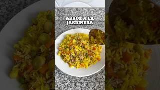 Arroz a la Jardinera en 15 minutos ‍ | Receta casera y fácil | Comida peruana  #Peru