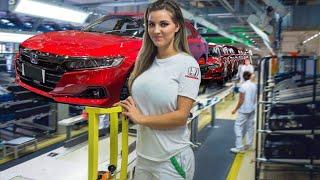 Honda ACCORD Assembly2024: How it's made?Production line videoCrash Testing & FACTORY TOUR