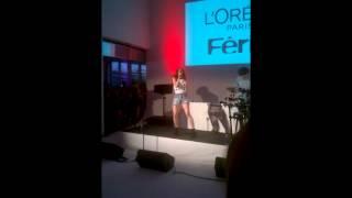 ASTR performance at the L'Oreal Paris #LiveInColor Event