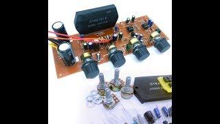 STK 4191 Amplifier Kit Build & Test