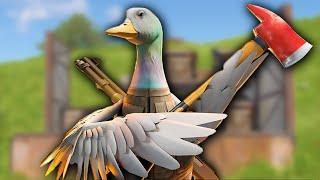 i played rust as a duck for a wipe...