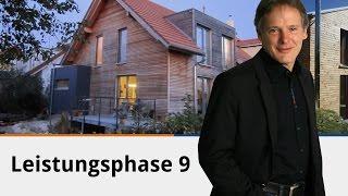 Live am Bau: Leistungsphase 9