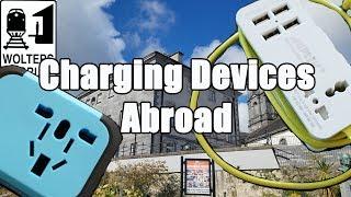 How to Charge Your Electronic Devices When You Travel