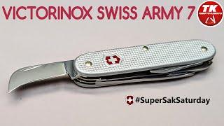 Victorinox Swiss Army 7 Alox Pocket Knife 0.8150.26 #SuperSakSaturday