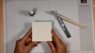 How to colour Glimmer Paper