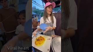 Viral vada pav girl ki laping ke liye wait #shortsfeed #youtubeshorts