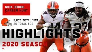 Nick Chubb & Kareem Hunt Full Season Highlights | NFL 2020