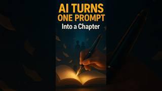 AI Story Generator & Novel Maker Turns One Prompt Into a Chapter Instantly! #AIWriting #Storytelling