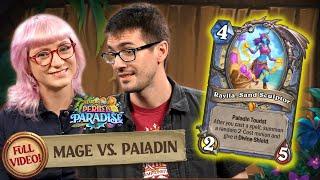 TheHousewife & Languagehacker play Mage & Paladin | Pairs in Paradise | Hearthstone