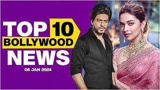 Top 10 Bollywood News | 6th January 2025 | Shah Rukh Khan | Deepika Padukone #bollywood