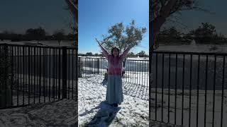 Snow Queen gone wrong  #shorts #family #funny #HoustonSnow