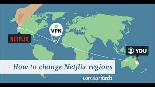 How to change Netflix region with a VPN