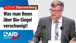 Was man Ihnen über Bio-Siegel verschweigt! – Alfred Dannenberg (AfD)