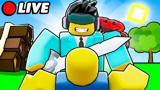 Roblox Bedwars Live Playing with Viewers Kit Giveaway  S12 HYPEEE