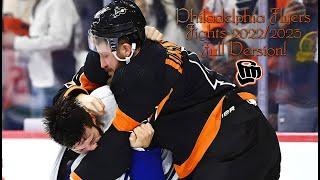 Philadelphia Flyers Fights 2022/2023. Full Version!