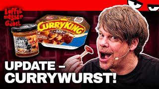 CURRYWURST - Der Imbissklassiker aus der MIKROWELLE | Löffel Messer Gäbel